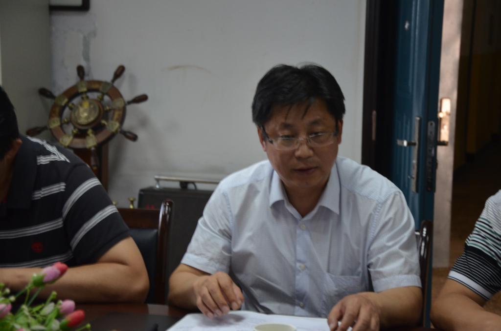 吕达书记在调研会上发言